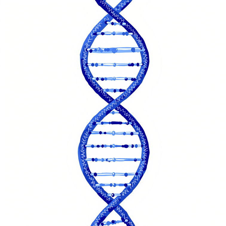 DNA double helix illustration