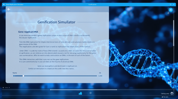 Gene Replication Simulator